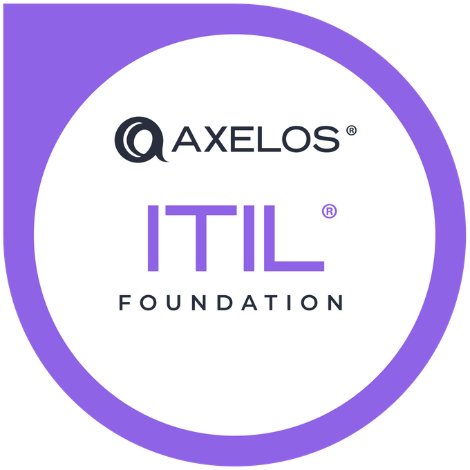 ITIL 4 Foundation badge