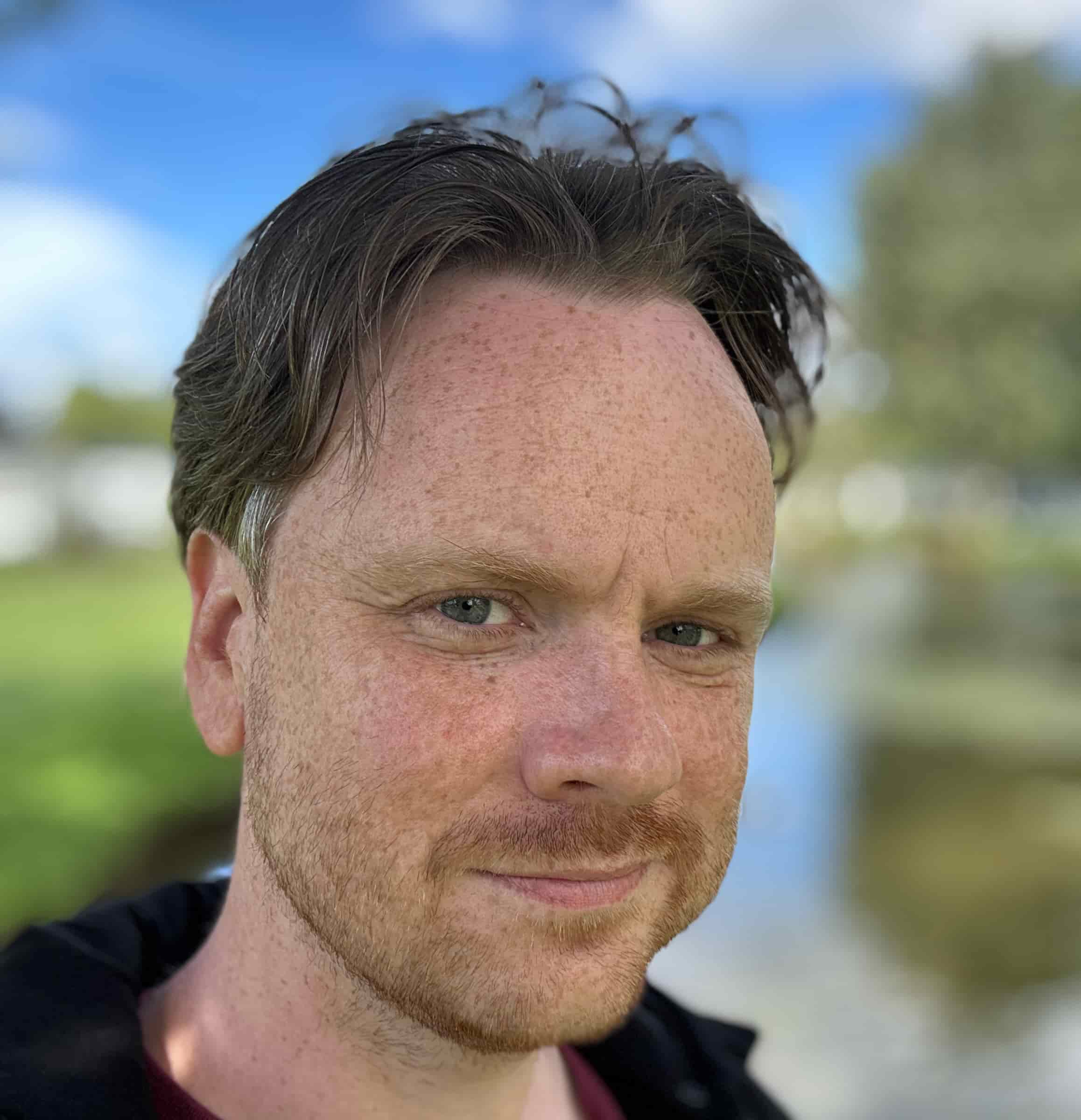 A headshot of me